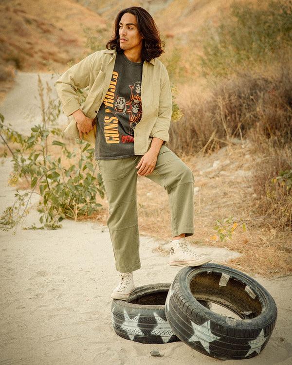 Junk Food Clothing Guns N' Roses Cross Flea Market Tee Vintage Black