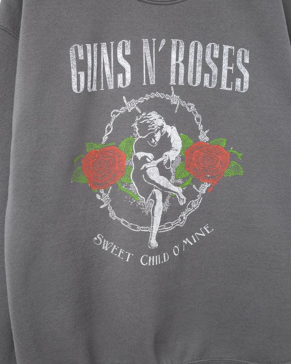 Junk Food Clothing Guns N' Roses Sweet Child O' Mine Flea Market Fleece Charcoal