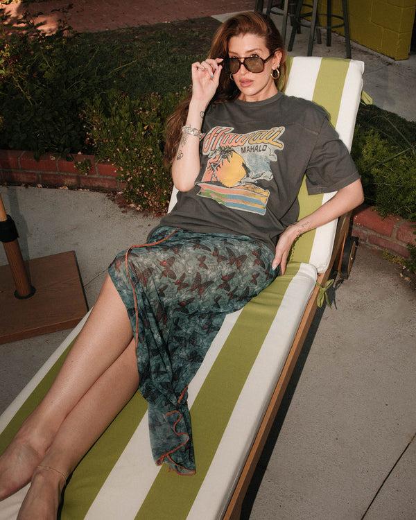 Junk Food Clothing Hawaii Mahalo Jersey Tee Vintage Black