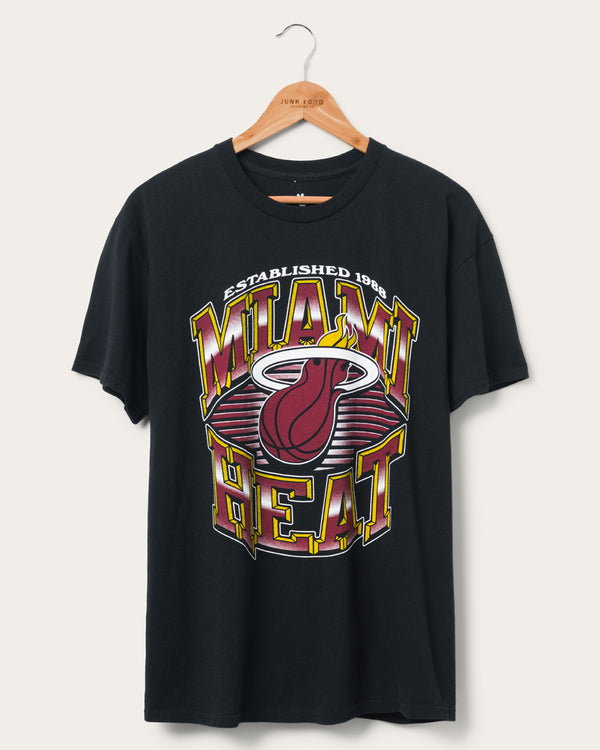 junk food clothing Heat Chrome Lines Flea Market Tee Black