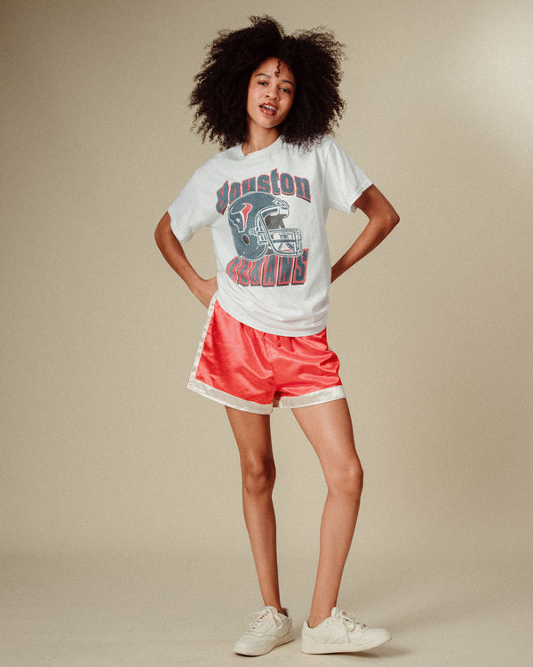 Junk Food Clothing Houston Texans Throwback Flea Market Tee White