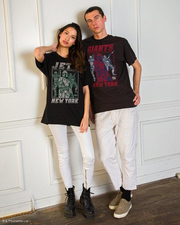 Junk Food Clothing Jets Star Wars™ Boba Fett Showdown Fan Tee Black