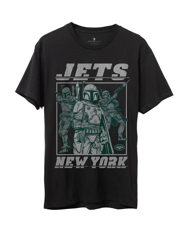 junk food clothing Jets Star Wars™ Boba Fett Showdown Fan Tee Black