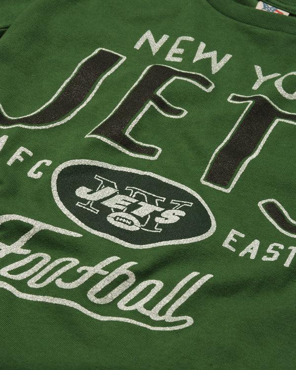Junk Food Clothing BOYS JETS TOUCHDOWN TEE HUNTER