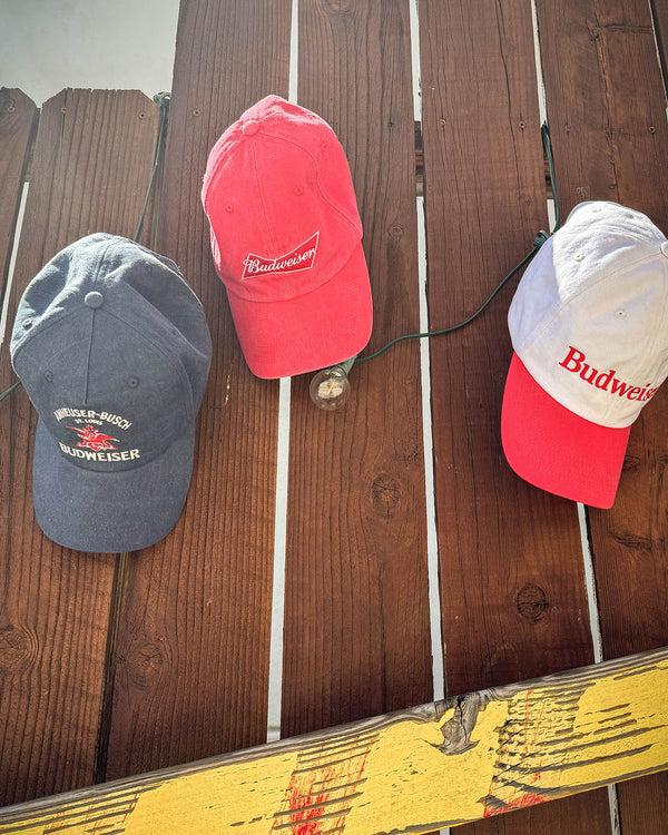 Junk Food Clothing Budweiser Two-Tone Hat White