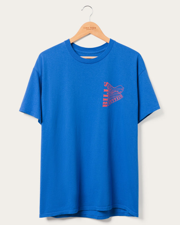junk food clothing Buffalo Bills Drive Tee Royal