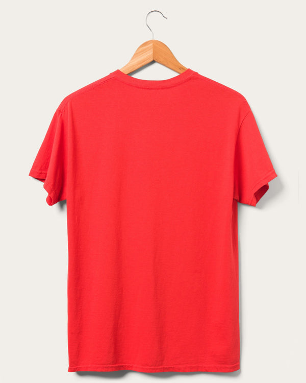 Junk Food Clothing Bulls Bright Lights Tee Red