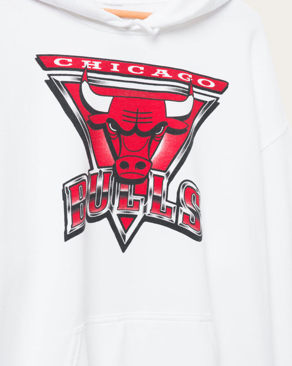 Junk Food Clothing Bulls Triangle Hoodie White