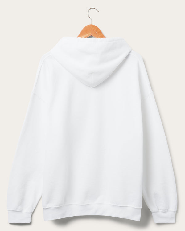 Junk Food Clothing Clippers Triangle Hoodie White
