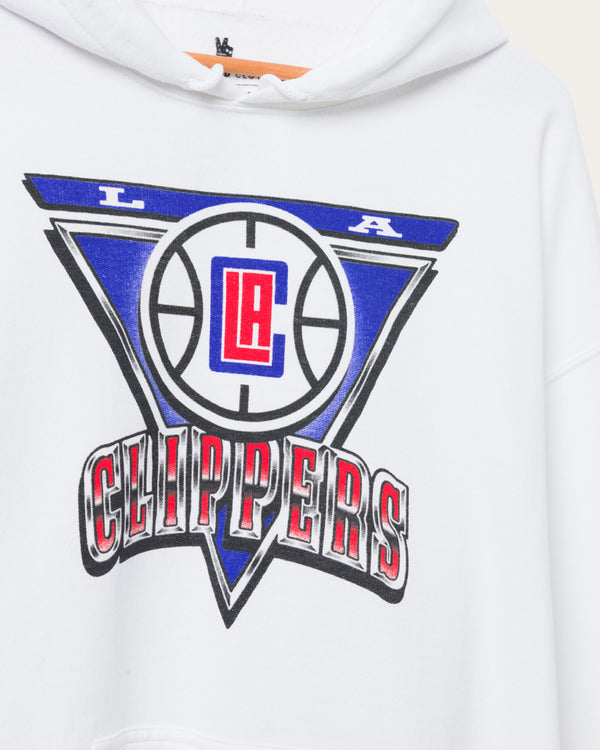 Junk Food Clothing Clippers Triangle Hoodie White