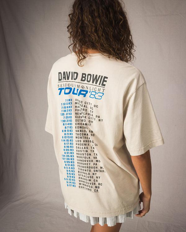 Junk Food Clothing David Bowie '83 Hockey Tee