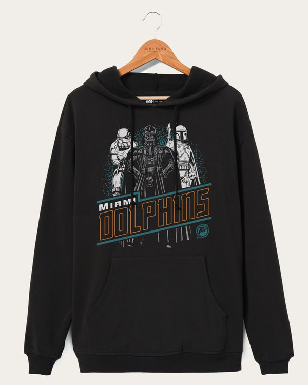 junk food clothing Dolphins Empire Hoodie Black