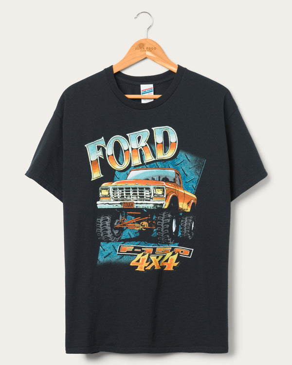junk food clothing Ford 4X4 Flea Market Tee Black