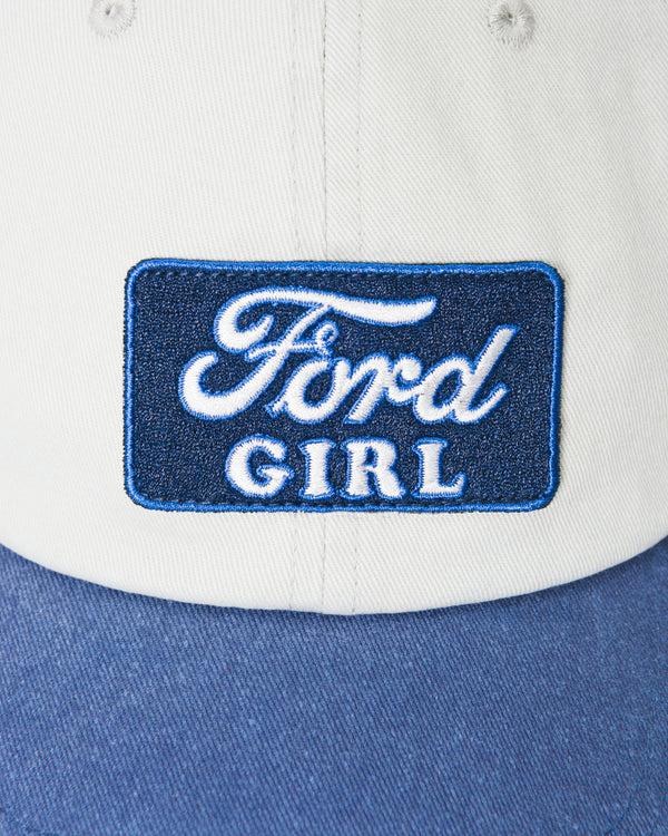 Junk Food Clothing Ford Girl 90's Cap Grey