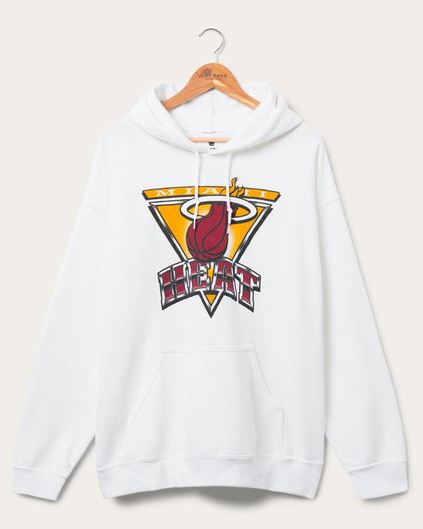 junk food clothing Heat Triangle Hoodie White