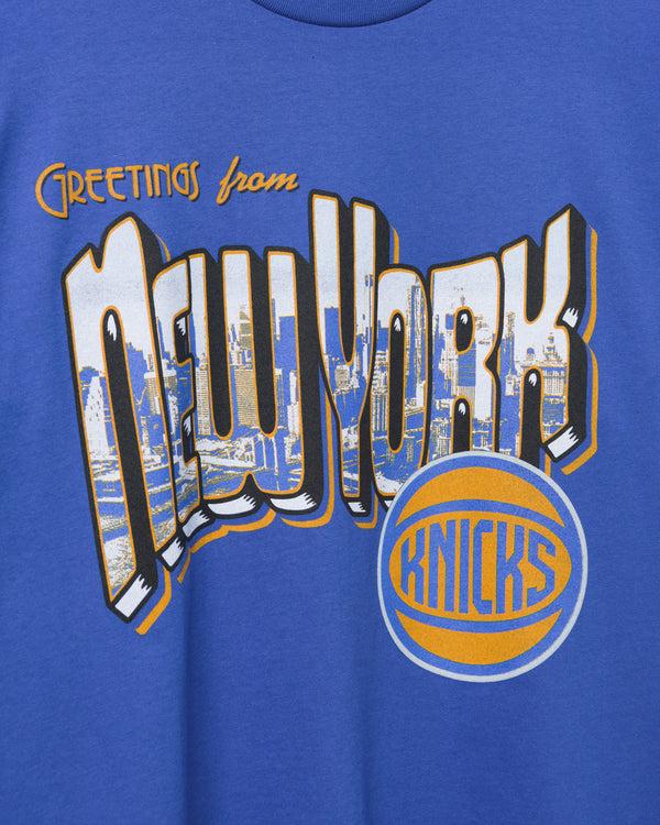 Junk Food Clothing Knicks NBA Postcard Tee Liberty