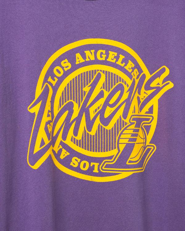 Junk Food Clothing Lakers Crest Vintage Tee Purple
