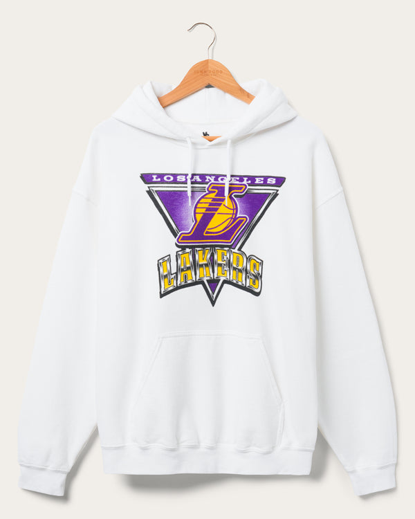 junk food clothing Lakers Triangle Hoodie White