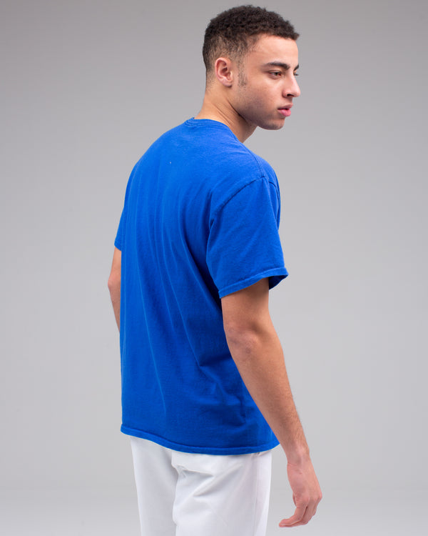 Junk Food Clothing Men's 76ers Classic Crew ROYAL