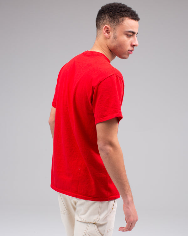 Junk Food Clothing Men's Bulls Classic Crew RED