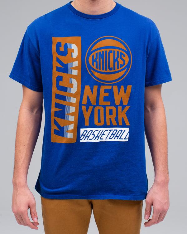 Junk Food Clothing Men's Knicks Classic Crew ROYAL