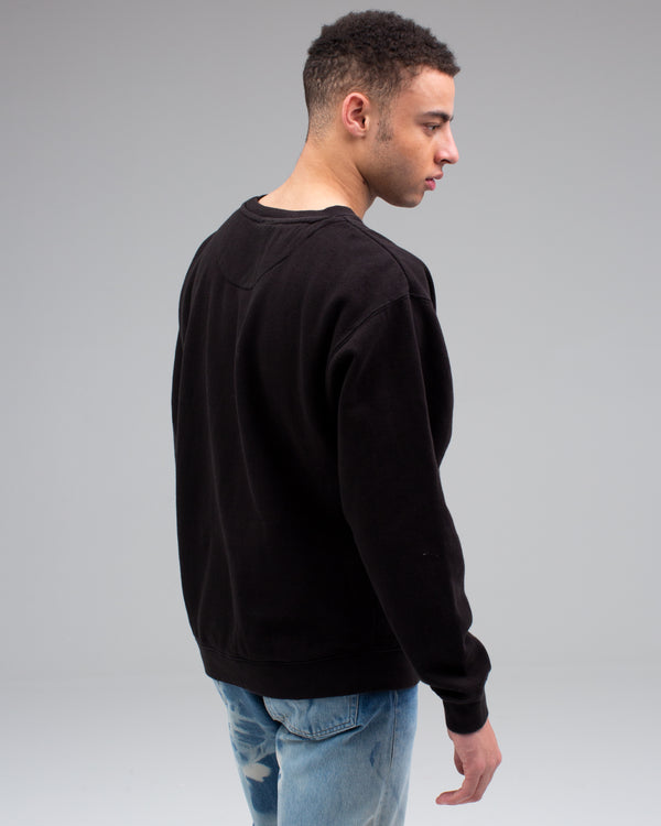 Junk Food Clothing Men's Knicks Pullover BLACK