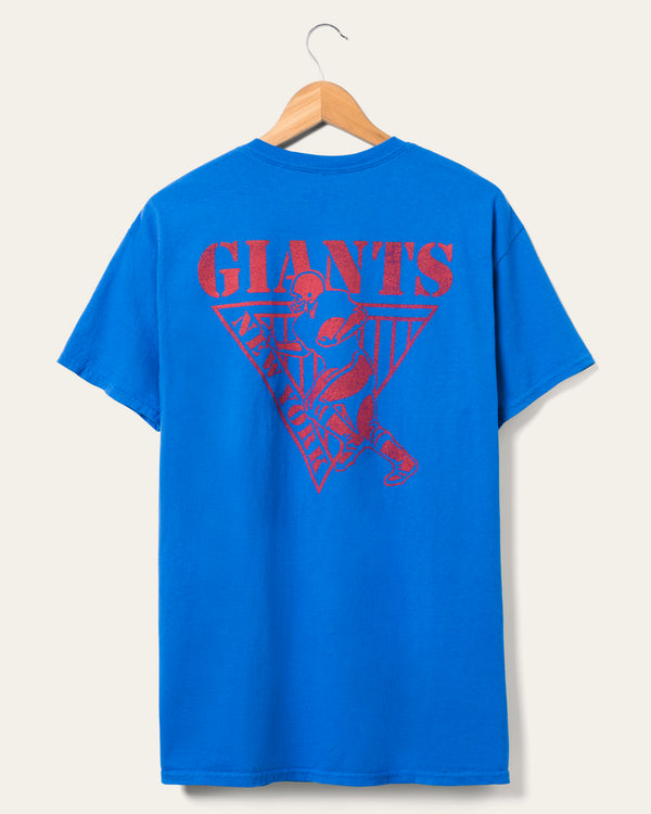 Junk Food Clothing New York Giants Drive Tee Royal