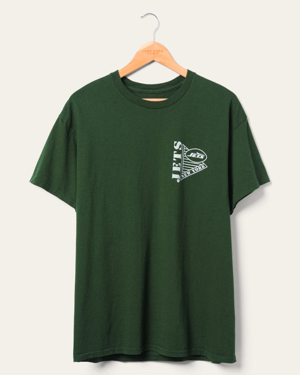junk food clothing New York Jets Drive Tee Hunter