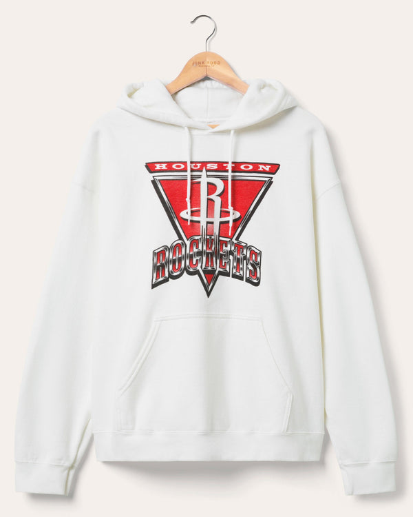 junk food clothing Rockets Triangle Hoodie White