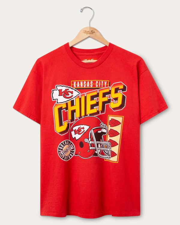 junk food clothing Kansas City Chiefs Checkdown Flea Market Tee