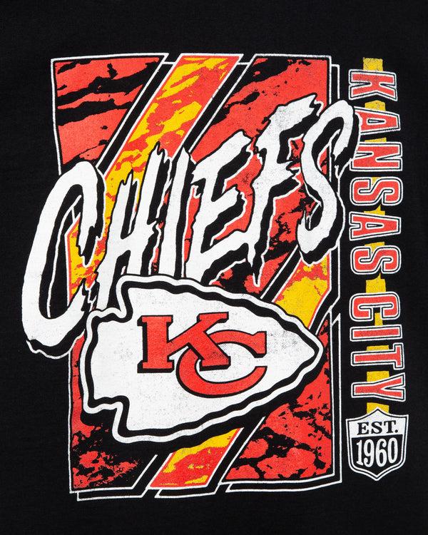 Junk Food Clothing Kansas City Chiefs Icon Flea Market Tee Black