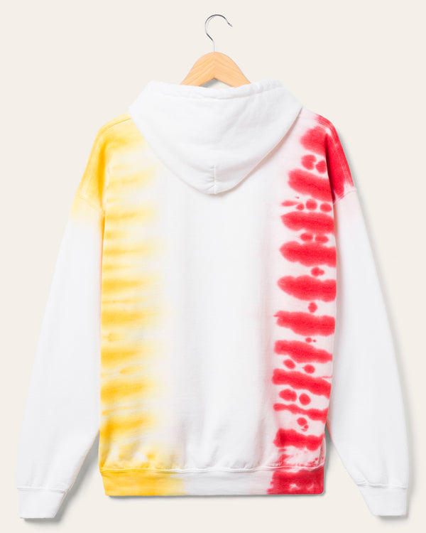 Junk Food Clothing Kansas City Chiefs Stitch Tie Dye Hoodie Tie Dye