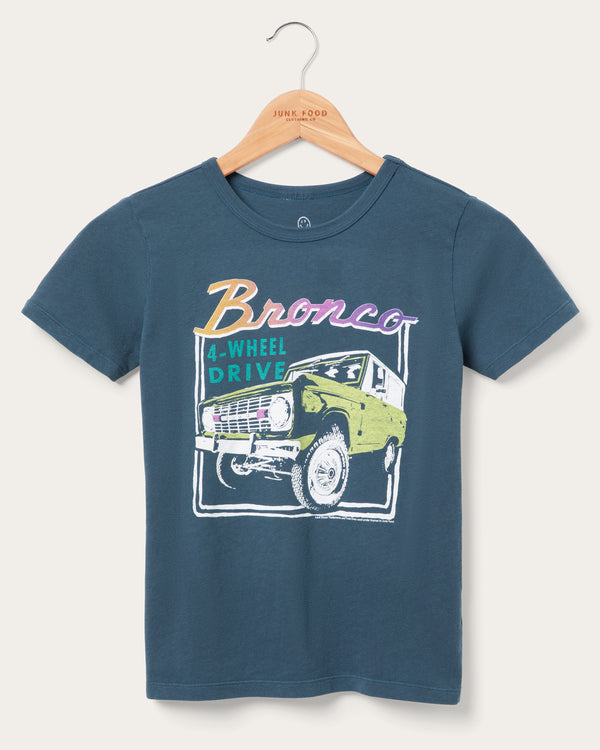 junk food clothing Kids Bronco 4-Wheel Drive Tee Black Sea