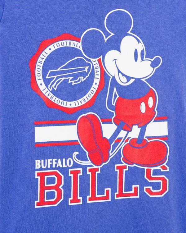 Junk Food Clothing Kids Buffalo Bills Mickey Crest Tee Liberty