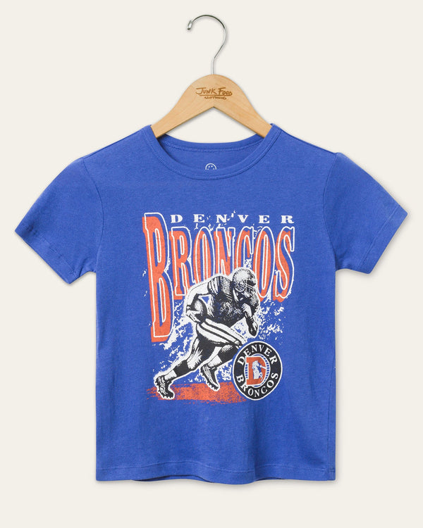 junk food clothing Kids Denver Broncos Rushing Tee Liberty