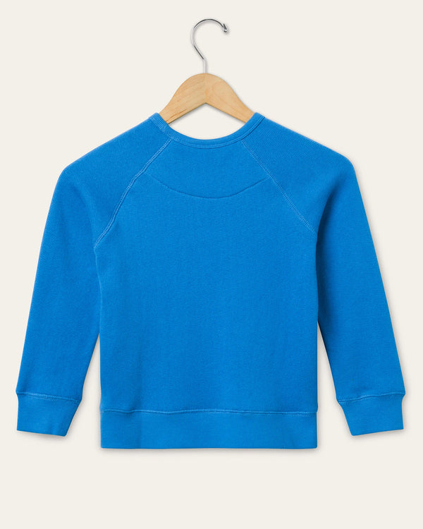 Junk Food Clothing Kids Detroit Lions Hot Route Raglan Fleece Lions Blue