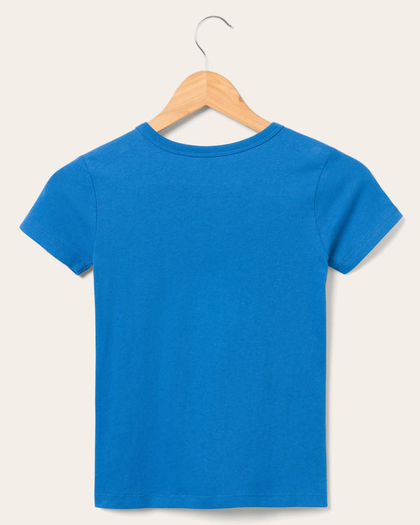 Junk Food Clothing Kids Detroit Lions Overtime Tee Lions Blue