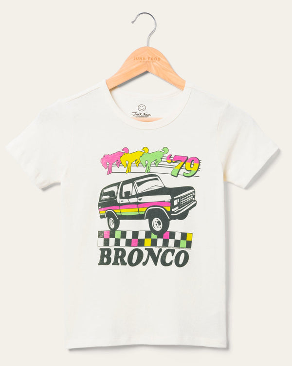 junk food clothing Kids Ford Bronco '79 Tee Vintage White