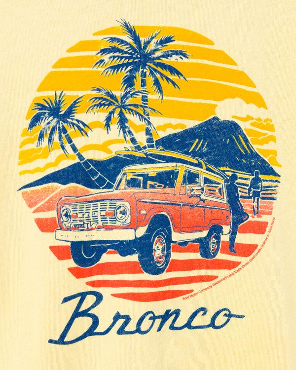 Junk Food Clothing Kids Ford Bronco Sunset Tee Dusty Citron