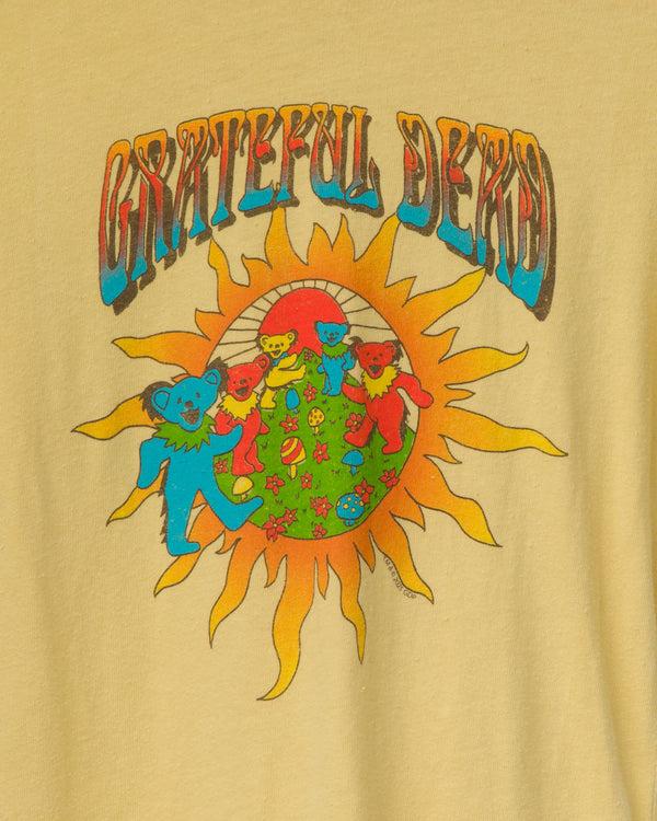Junk Food Clothing Kids Grateful Dead Sun And Bears Tee Dusty Citron
