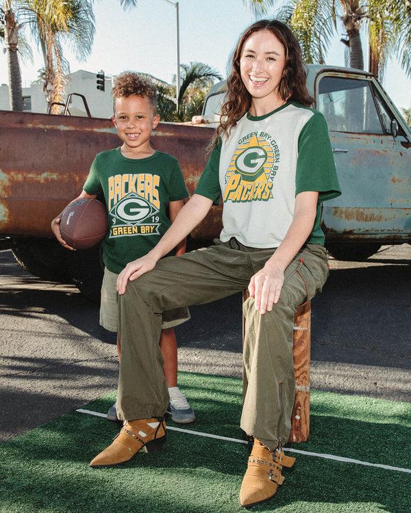 Junk Food Clothing Kids Green Bay Packers Ovetime Tee Hunter