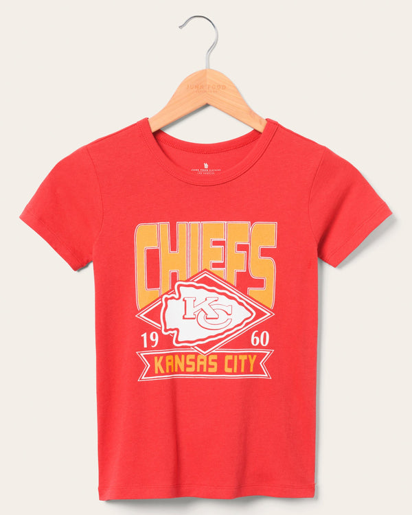 junk food clothing Kids Kansas City Chiefs Overtime Tee Licorice
