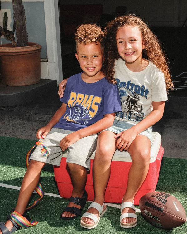 Junk Food Clothing Kids Los Angeles Rams Overtime Tee Liberty