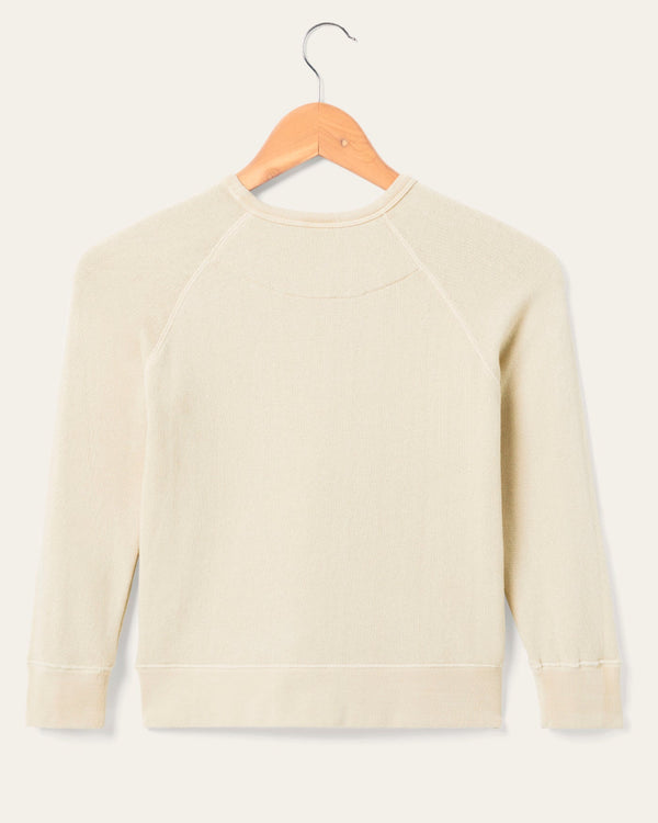 Junk Food Clothing Kids Mickey Big M Raglan Fleece Camel