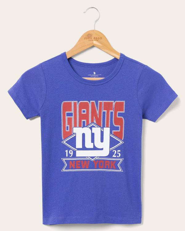 junk food clothing Kids New York Giants Overtime Tee Liberty