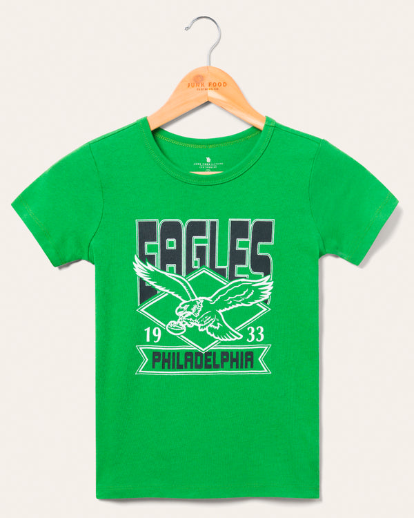 junk food clothing Kids Philadelphia Eagles Overtime Tee Kelly