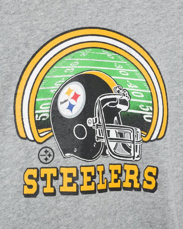 Junk Food Clothing Kids Pittsburgh Steelers Game Time Tee Heather Grey