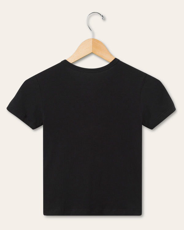 Junk Food Clothing Kids Pittsburgh Steelers Rushing Tee True Black