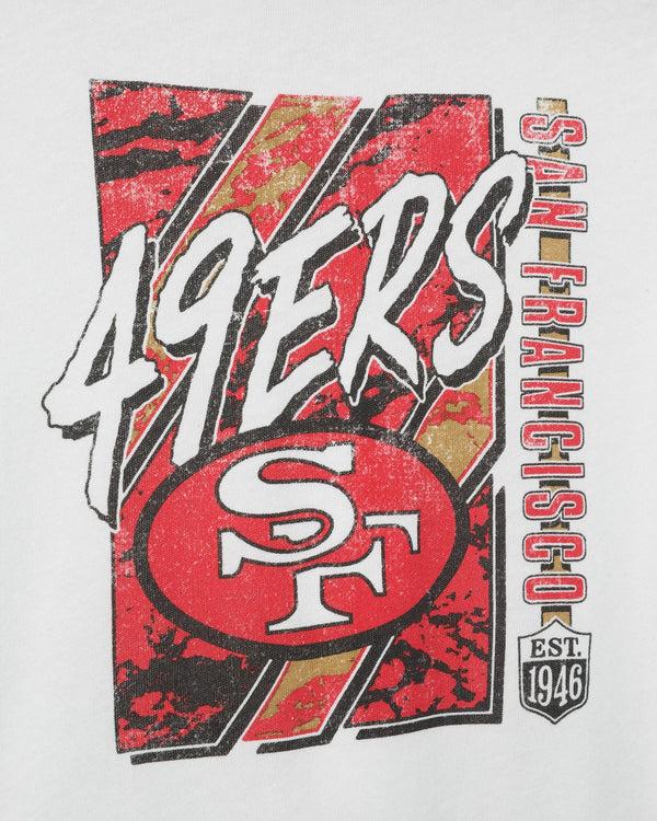Junk Food Clothing Kids San Francisco 49ers Icon Tee Vintage White