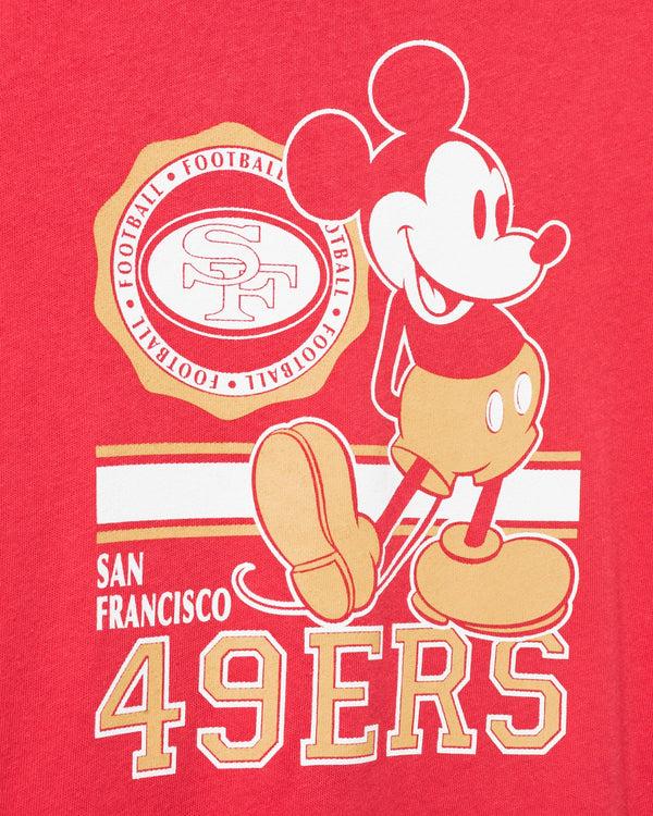 Junk Food Clothing Kids San Francisco 49ers Mickey Crest Tee Licorice
